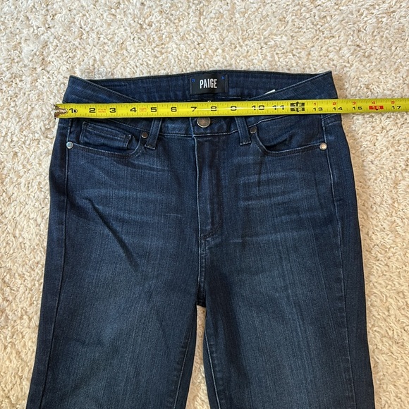 PAIGE 27 High Rise Manhattan Bootcut Jeans great preloved condition! - Picture 7 of 13